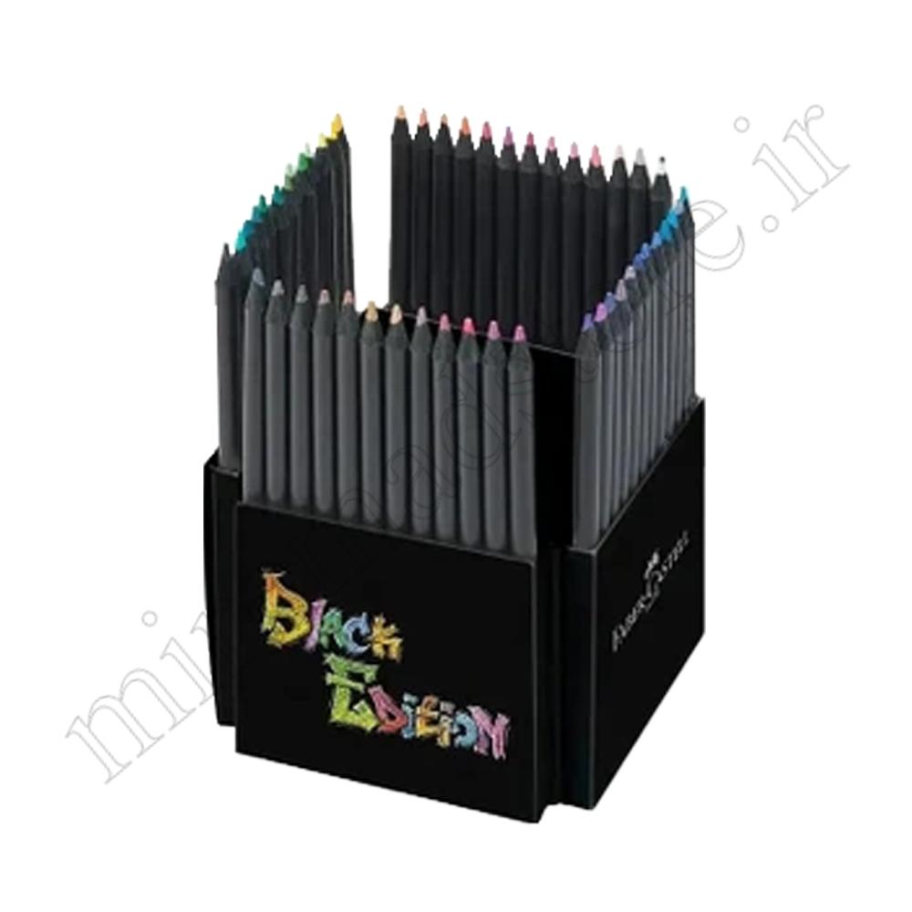 مداد رنگی 50 رنگی بلک ادیشن فابر کاستل FABER CASTELL