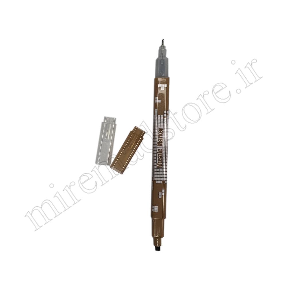 ماژیک هایلایتر دو سر مکعبی MOSAIC MARKER NO:893