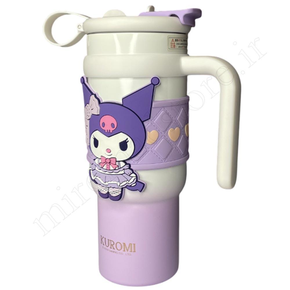 فلاسک اورجینال کرومی دسته دار KUROMI