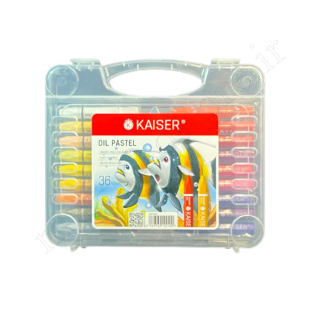 پاستل روغنی کایزر 36رنگ طلقی KAISER SK463
