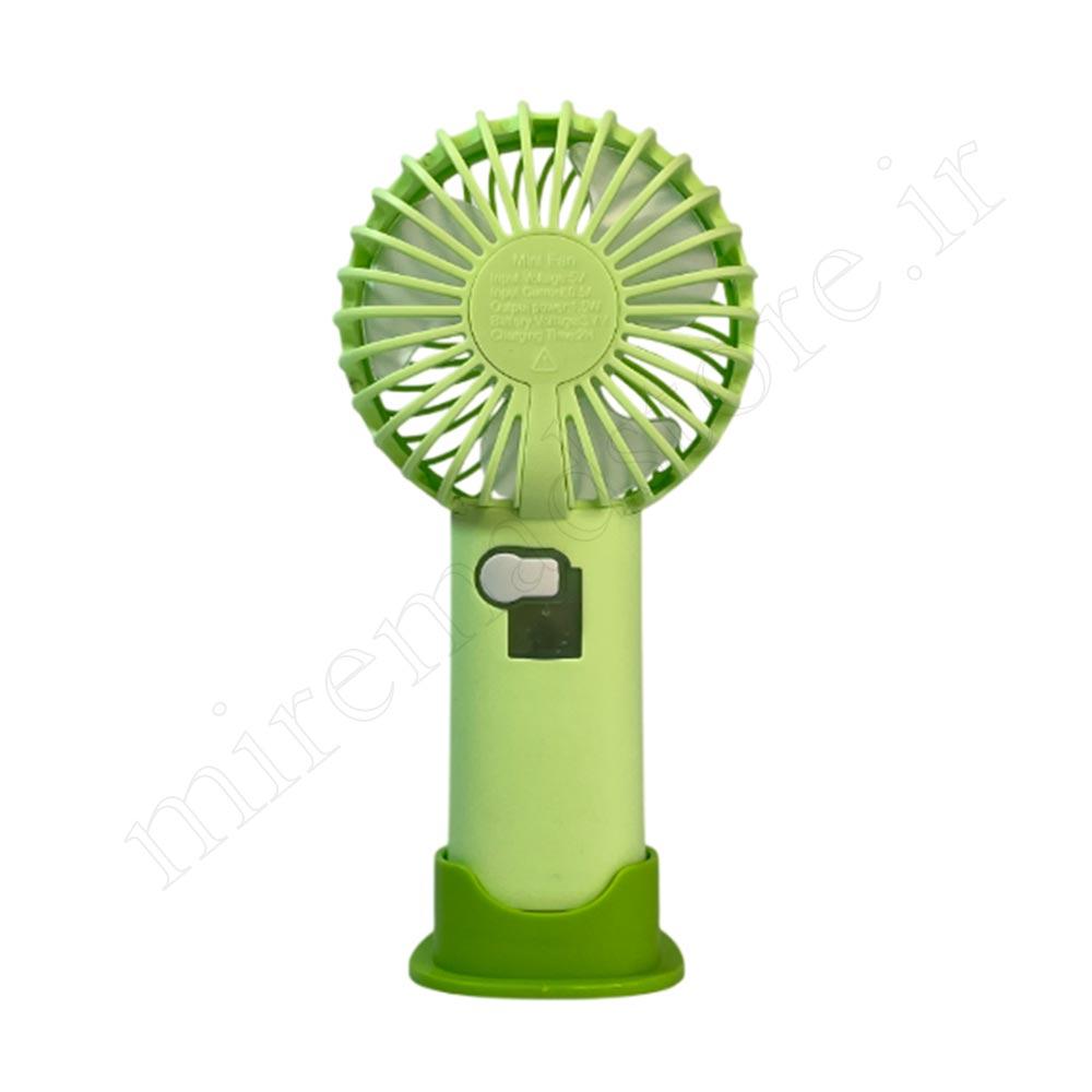 پنکه شارژی بخورسرد دار SPRAY MINI FAN .TX263