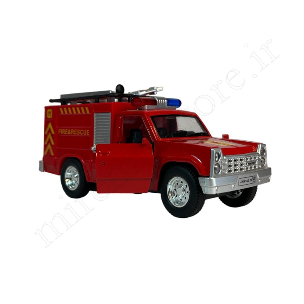ماشین فلزی کوچک طرح آتش نشانی CAR