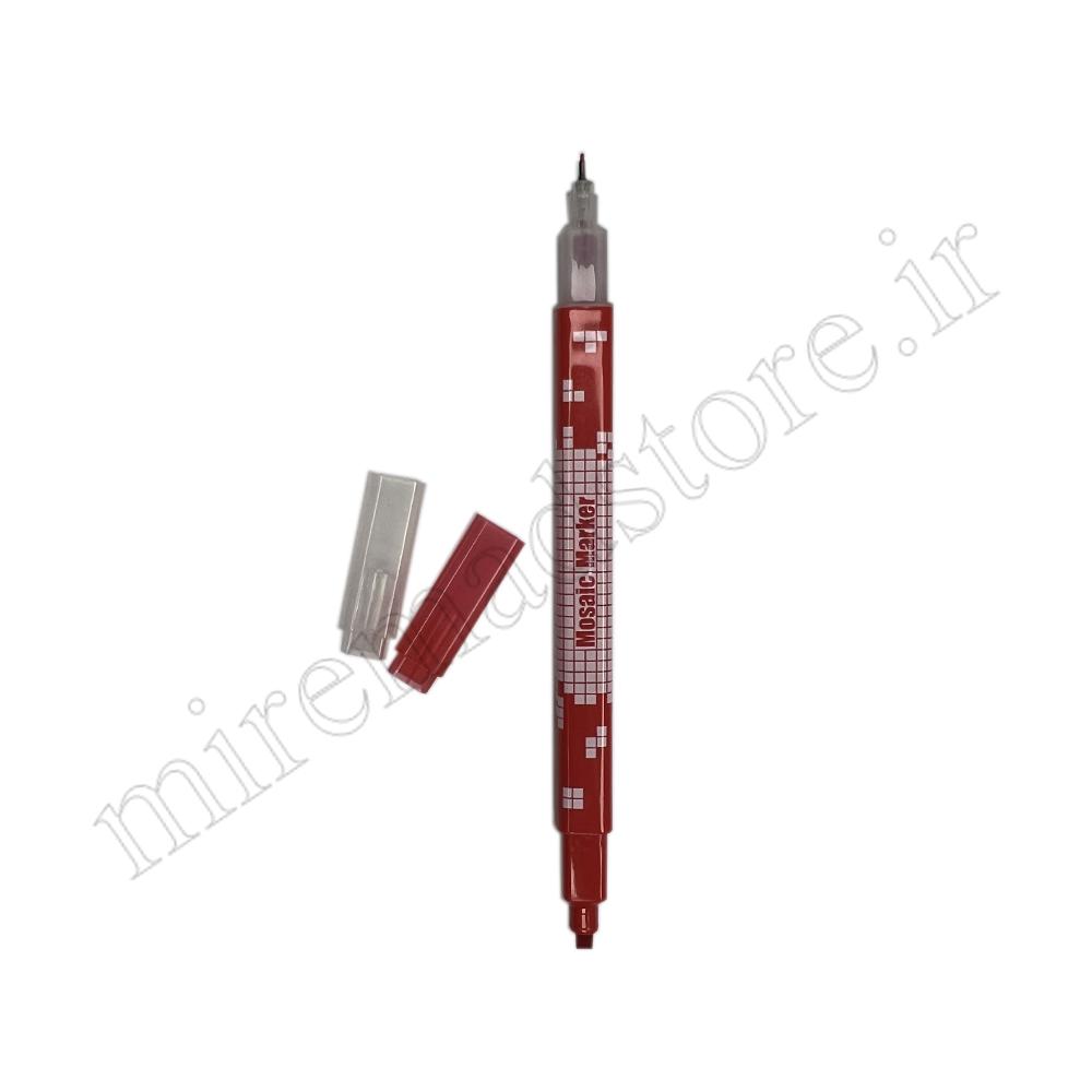 ماژیک هایلایتر دو سر مکعبی MOSAIC MARKER NO:893
