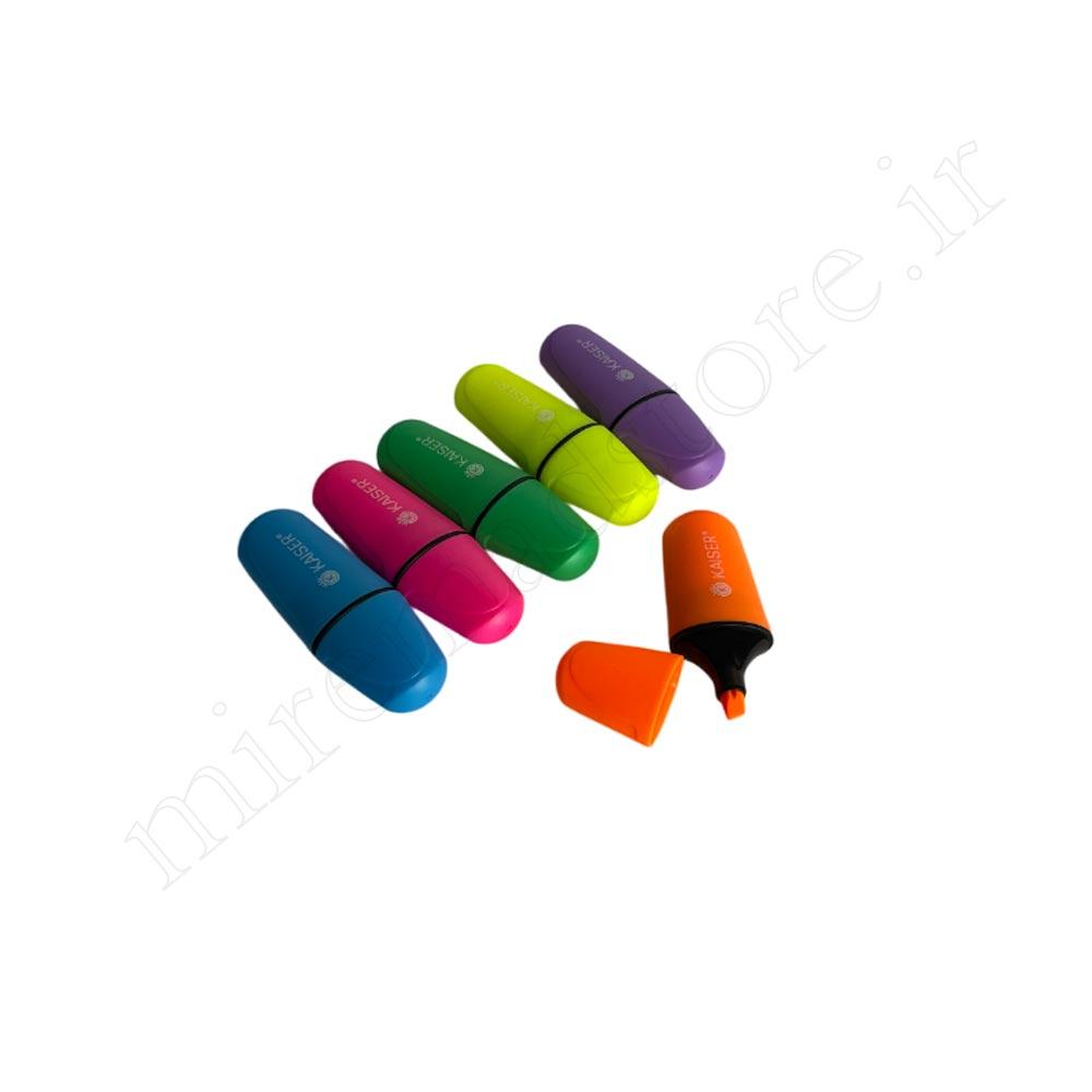 ست هایلایتر مینی6رنگ کایزر KAISER SK820