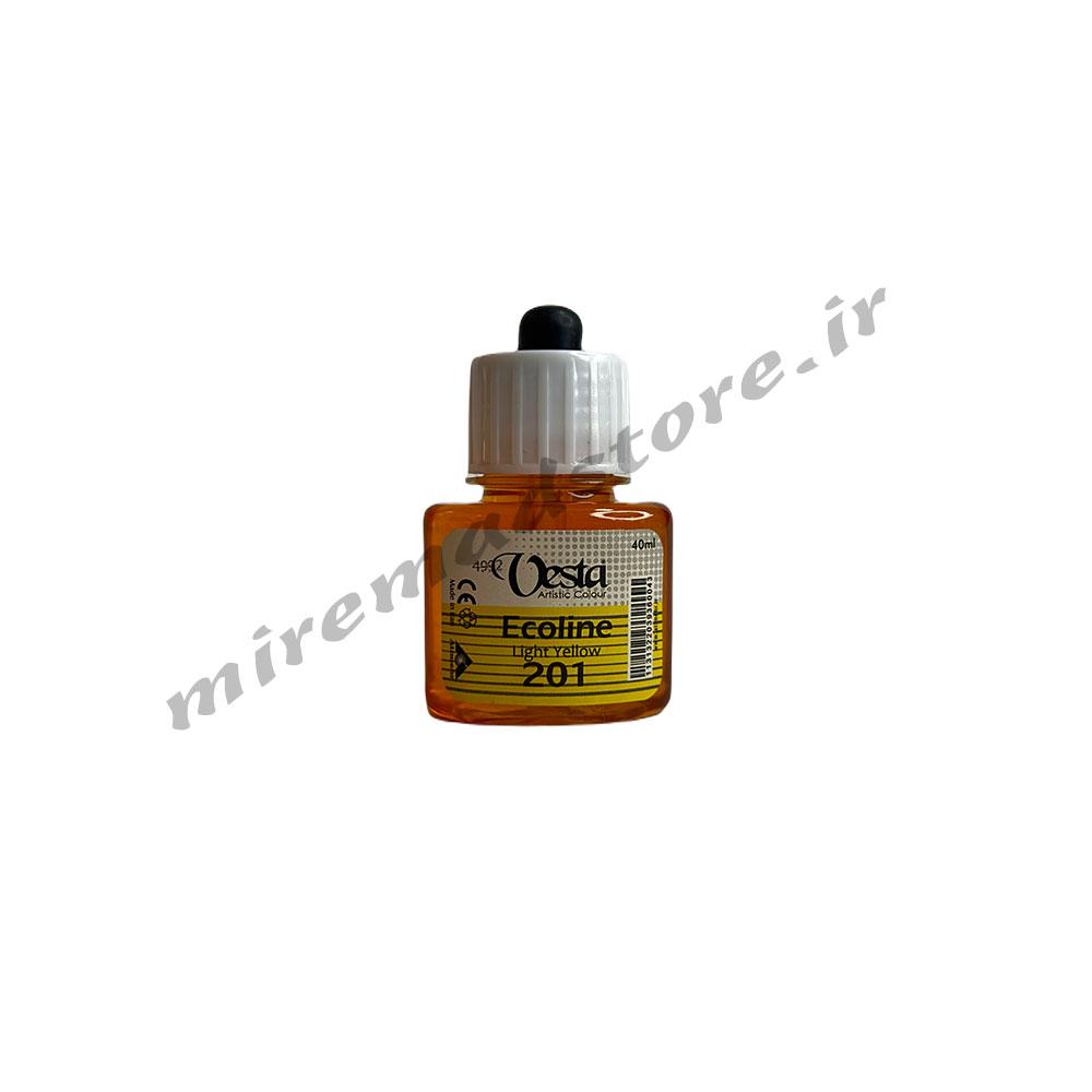 رنگ اکولین وستا ست ۶رنگ vesta 40ml