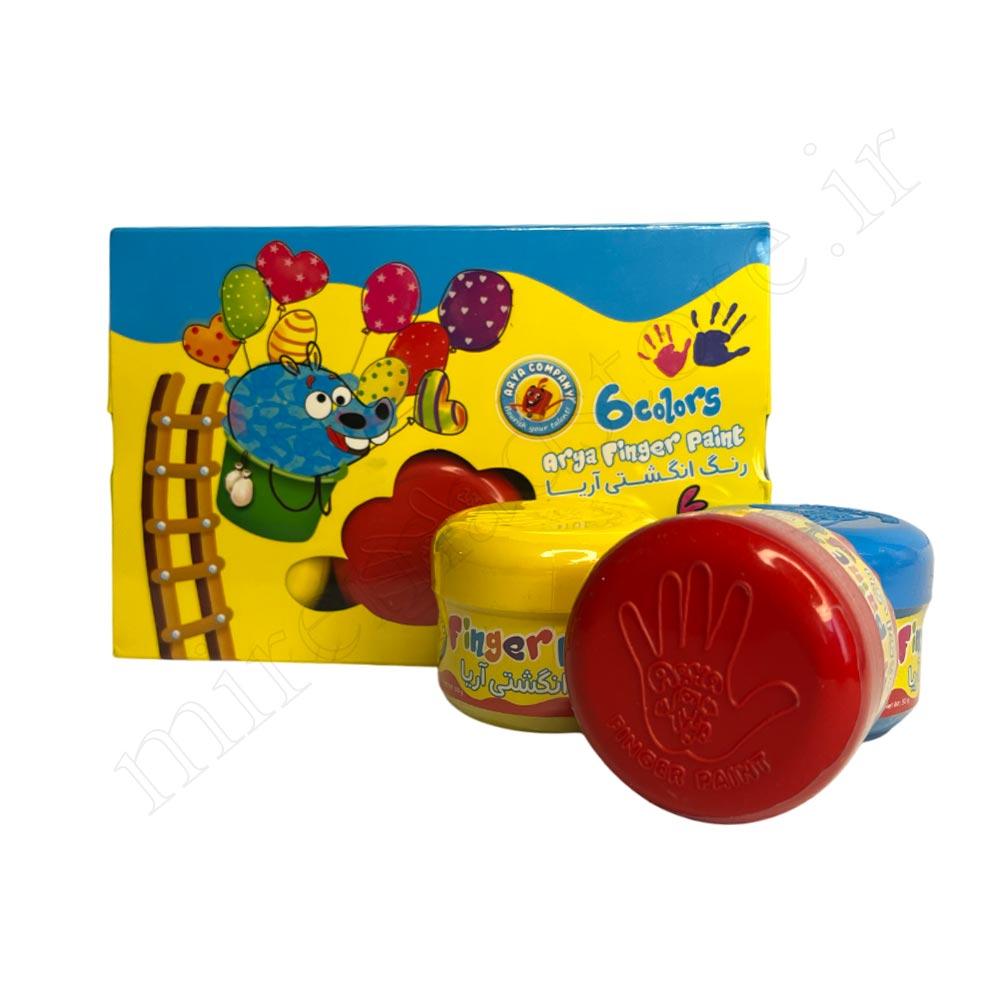 رنگ انگشتی 6 رنگ ARYA NO:7003