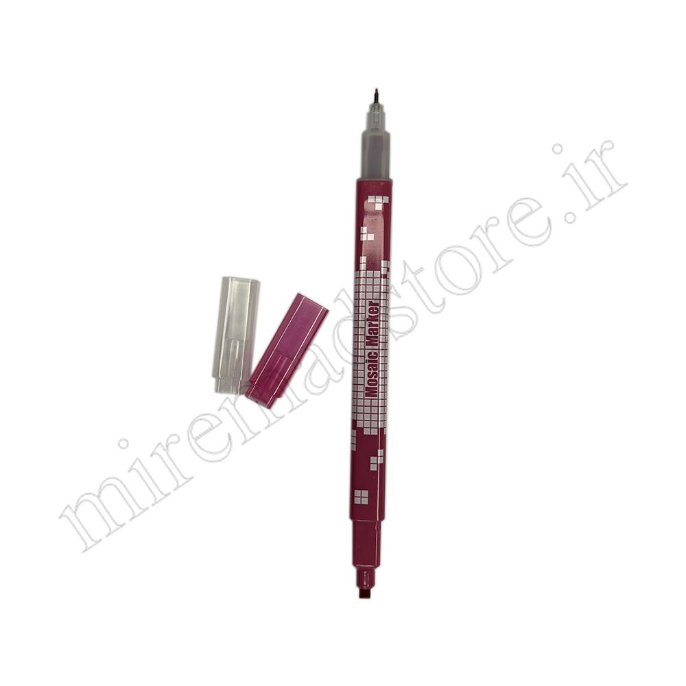 ماژیک هایلایتر دو سر مکعبی MOSAIC MARKER NO:893