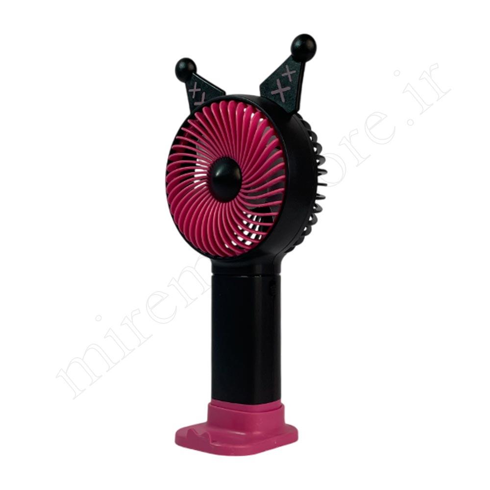 پنکه شارژی کرومی FASHION FAN-0021