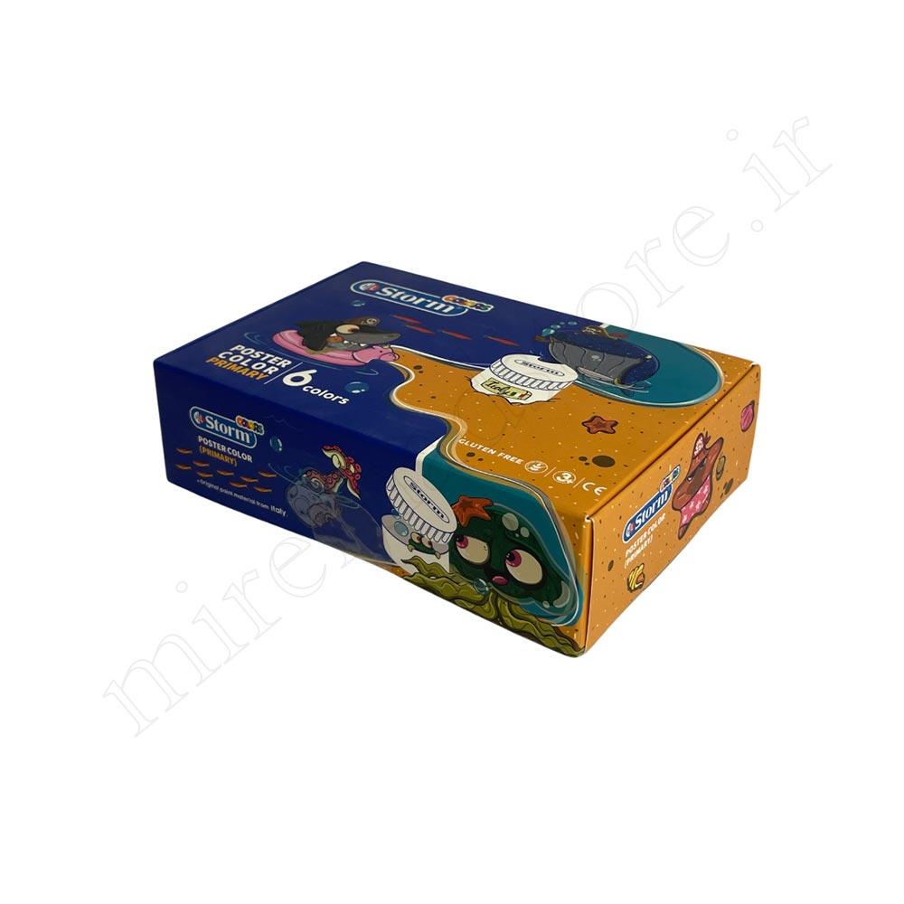 گواش 6 رنگ استورم STORM HL-500106