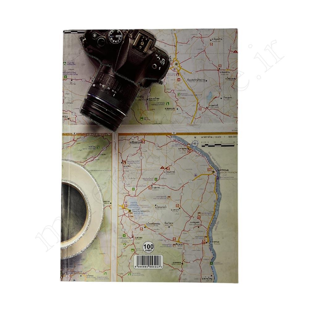 دفتر ته چسب گلبرگ کلاسیک GOLBARG-100sheet