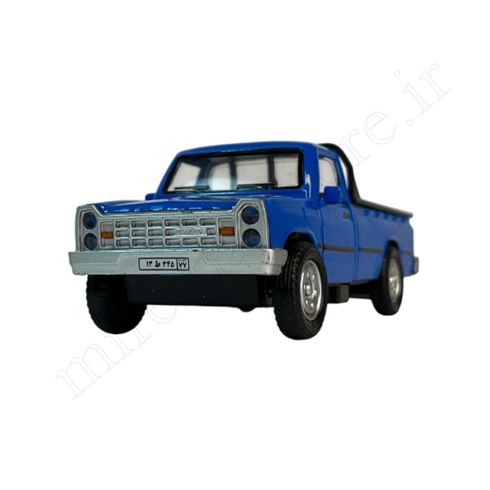 ماشین فلزی کوچک طرح نیسان آبی CAR