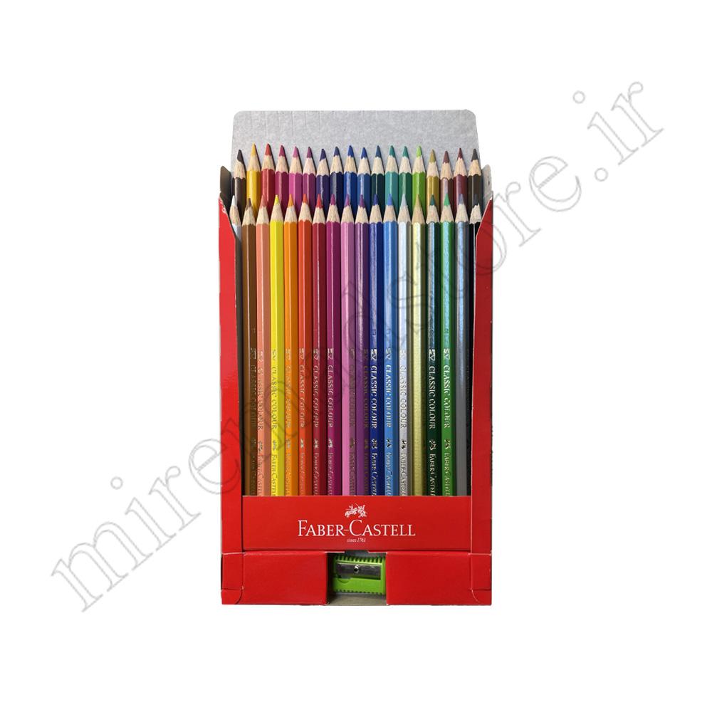 مداد رنگی 36 رنگ مقوایی فابر کاستل FABER CASTELL