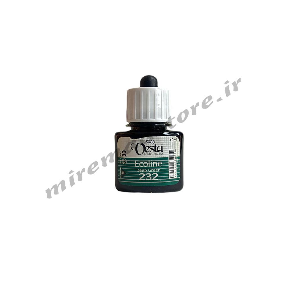 رنگ اکولین وستا ست ۶رنگ vesta 40ml