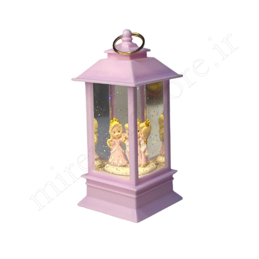 فانوس چراغ دار آکواریومی آویز دار CRYSTSAL LAMP