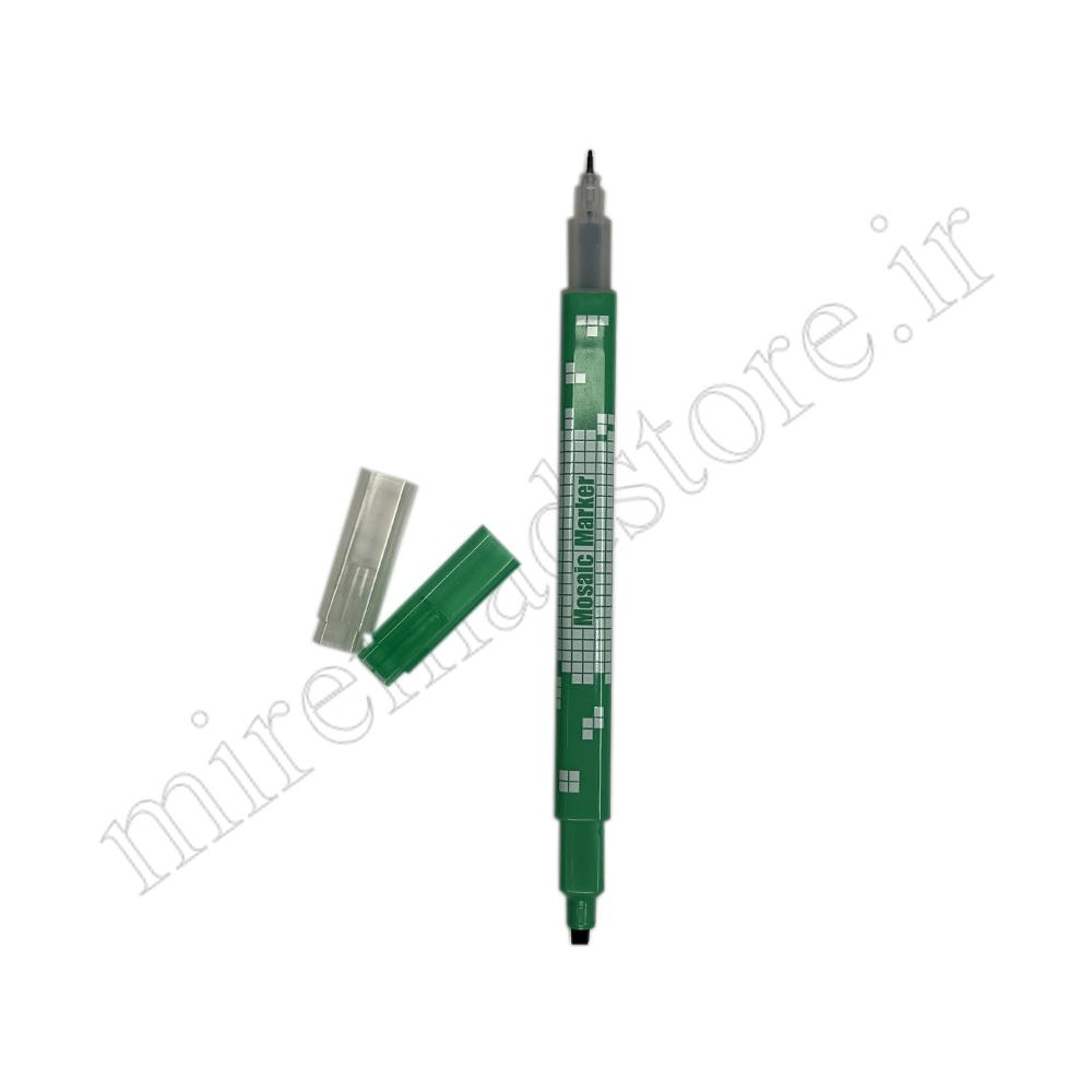 ماژیک هایلایتر دو سر مکعبی MOSAIC MARKER NO:893