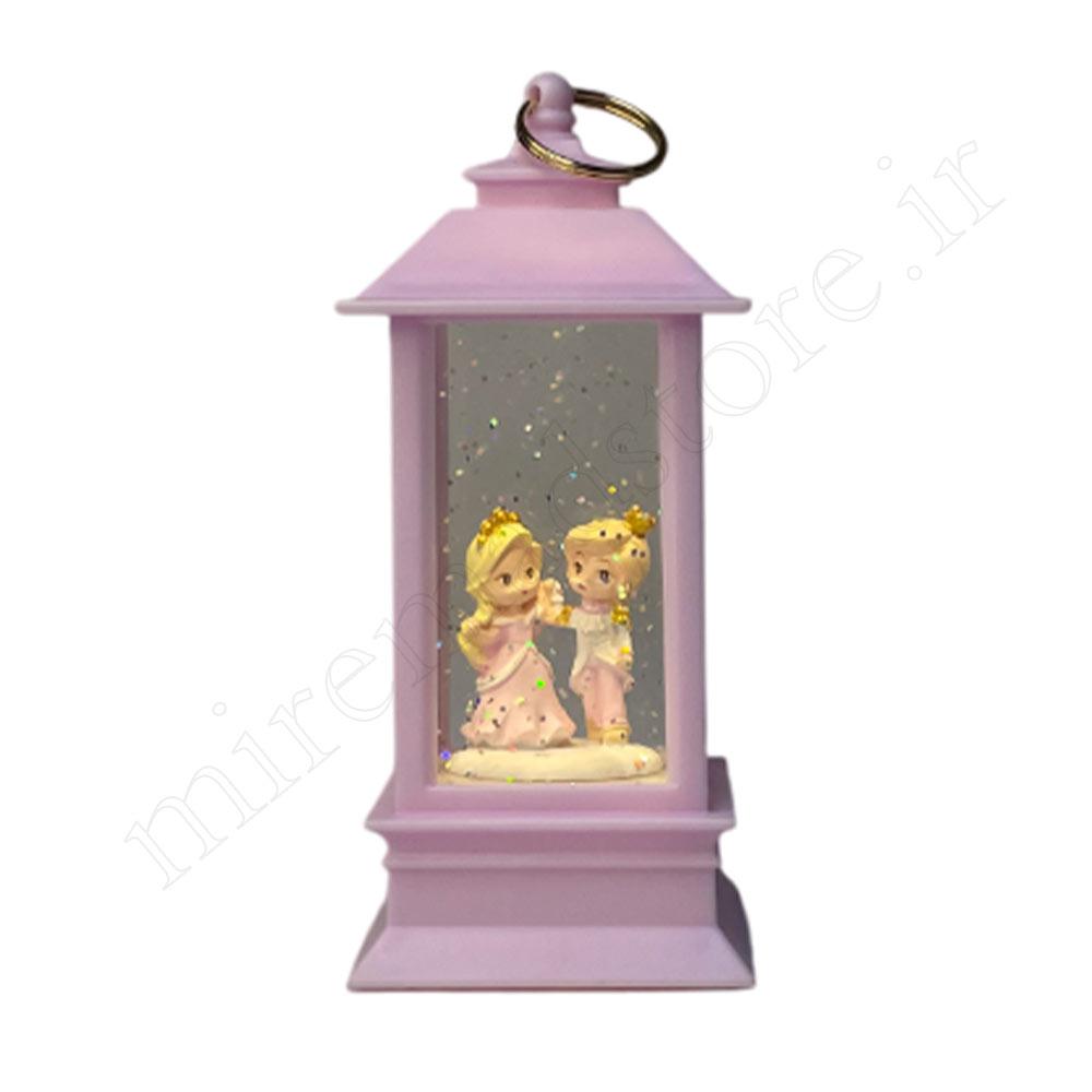 فانوس چراغ دار آکواریومی آویز دار CRYSTSAL LAMP