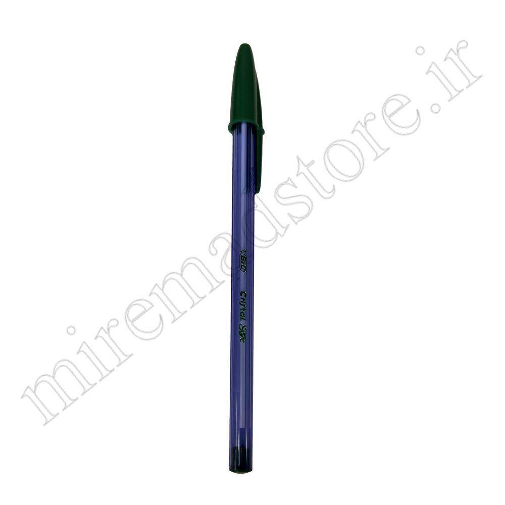خودکار بیک کریستال سافت BIC CRISTAL 1mm