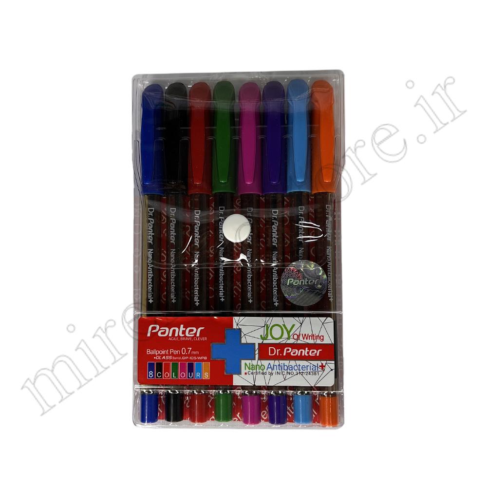 ست خودکار 8 رنگ دکتر پنتر Dr.Panter 0/7mm