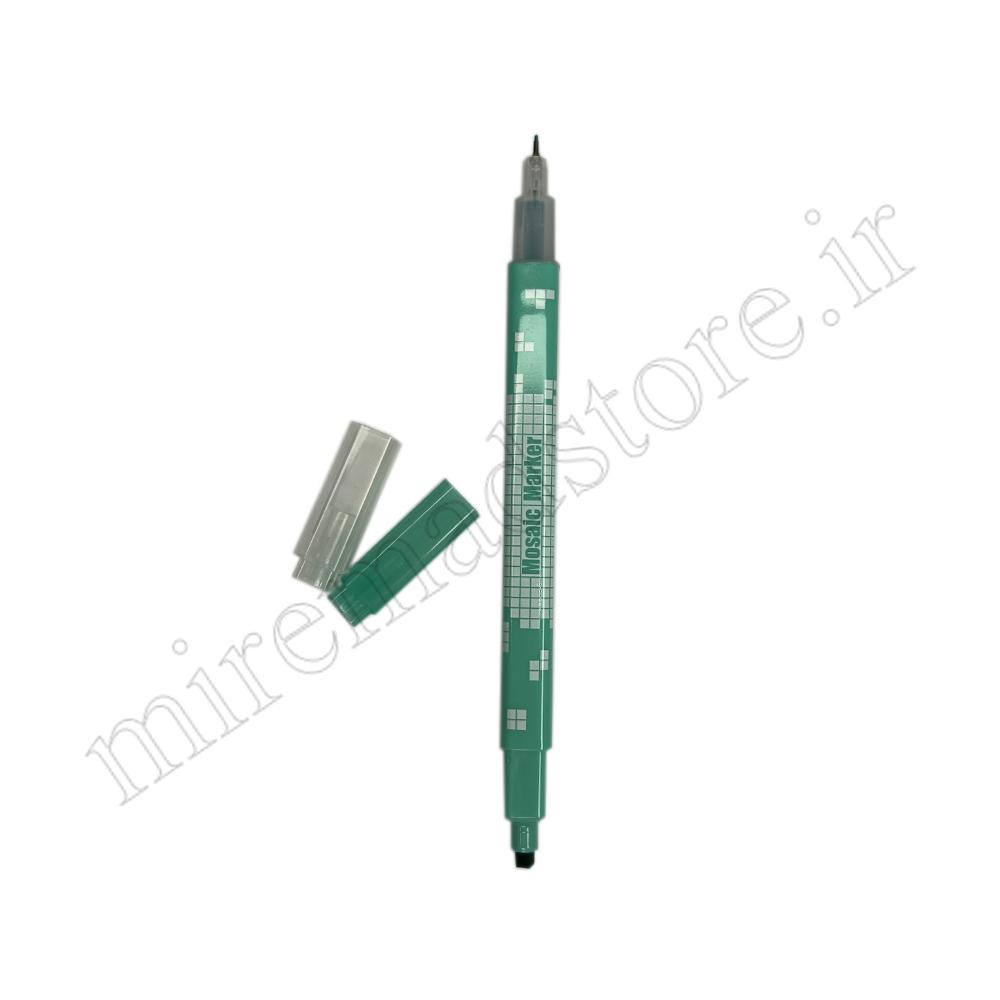 ماژیک هایلایتر دو سر مکعبی MOSAIC MARKER NO:893
