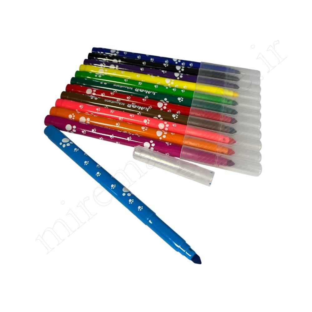 ماژیک 12 رنگ جونیور schoolfans FA922201