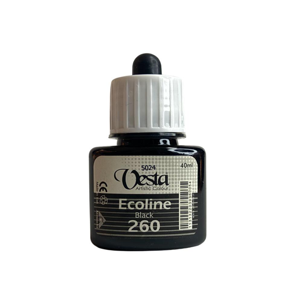 رنگ اکولین وستا ۱۲رنگ vesta 40ml
