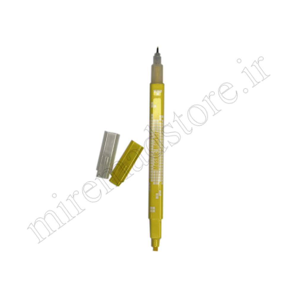 ماژیک هایلایتر دو سر مکعبی MOSAIC MARKER NO:893
