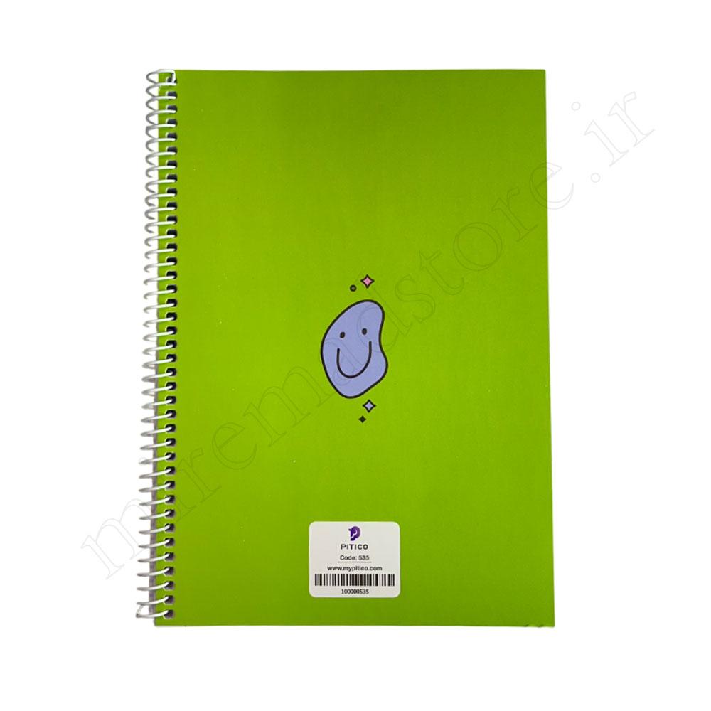 دفتر 80 برگ مقوایی پیتیکو pitico_535