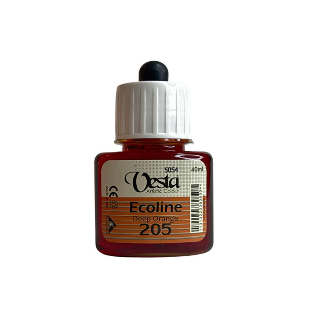 رنگ اکولین وستا ۱۲رنگ vesta 40ml