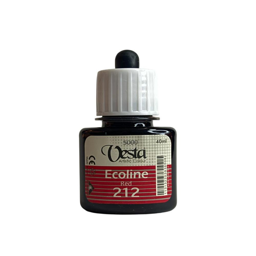 رنگ اکولین وستا ۱۲رنگ vesta 40ml